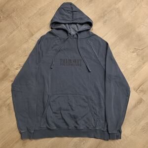 Taylor Swift Hoodie Size Small S Blue The Eras Tour 2023 Concert Sweatshirt Blue